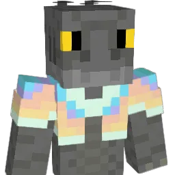 L_Godzilla Minecraft avatar bust