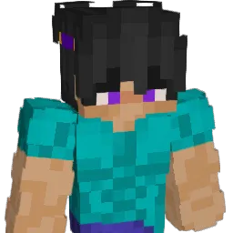 L_Purple Minecraft avatar bust