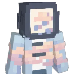 L_x9 Minecraft avatar bust