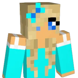 LadyBrittani Minecraft avatar bust