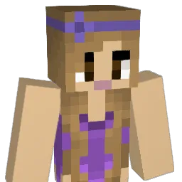 LadyDette Minecraft avatar bust