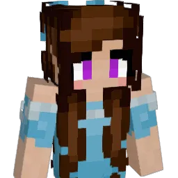 LadyDomina Minecraft avatar bust