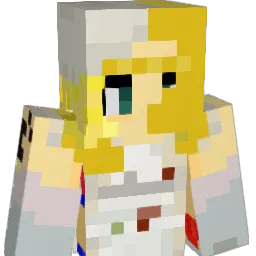 LadyGaga Minecraft avatar bust