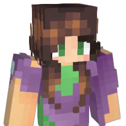 LadyMilla Minecraft avatar bust