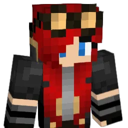 LadyRedBush Minecraft avatar bust