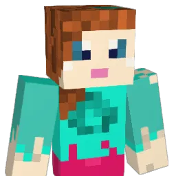LadyinJeans Minecraft avatar bust