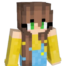 Ladymindcraft Minecraft avatar bust