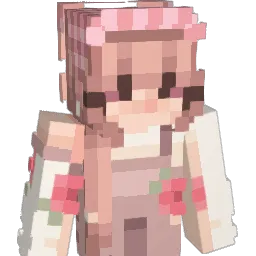 LahnaXo Minecraft avatar bust
