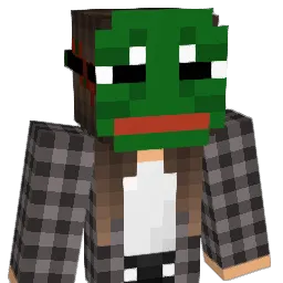 Lakewell Minecraft avatar bust
