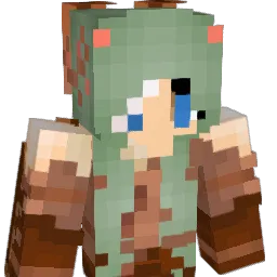 LalaBuns Minecraft avatar bust