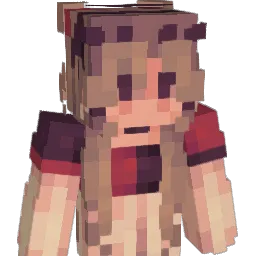 LallaMoonn Minecraft avatar bust