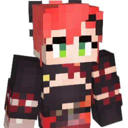 LallaWaffle Minecraft avatar bust