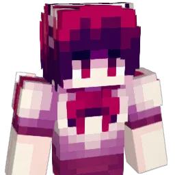 Lamiaroid Minecraft avatar bust