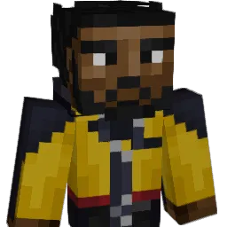 Lando Minecraft avatar bust