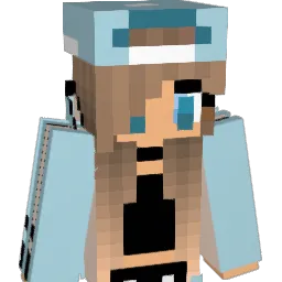 LaraCroft898 Minecraft avatar bust