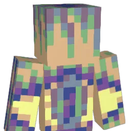 Laryngectomy_ Minecraft avatar bust