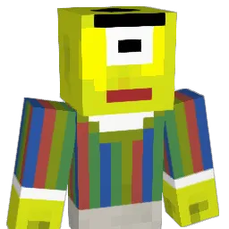 Laserstaubsauger Minecraft avatar bust