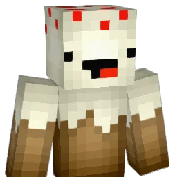 Lasselagkage Minecraft avatar bust
