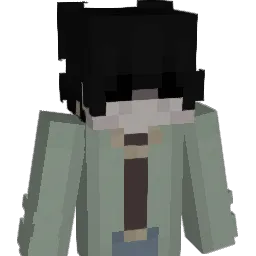 Latino Minecraft avatar bust