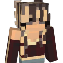 LattePR Minecraft avatar bust