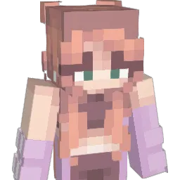 LauraNaCl Minecraft avatar bust