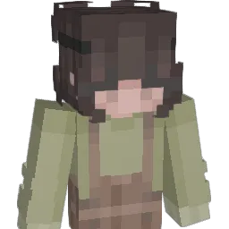 Lauralachs Minecraft avatar bust