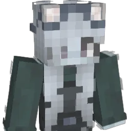 Laustissa Minecraft avatar bust