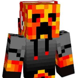 Lavabullywolfff Minecraft avatar bust