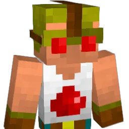 Lavahalal Minecraft avatar bust