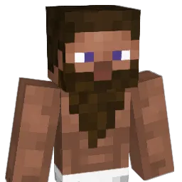 Lazy8 Minecraft avatar bust