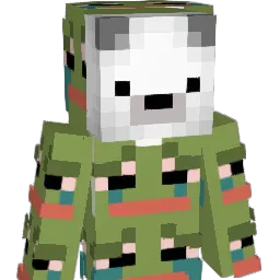 Lchhhhh Minecraft avatar bust