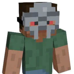 LeBass Minecraft avatar bust