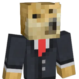 LeCoolDoge Minecraft avatar bust