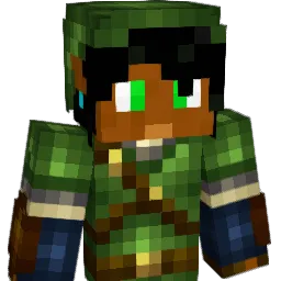 LeLinkNoir Minecraft avatar bust