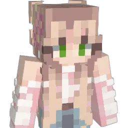 LeaMeowy Minecraft avatar bust