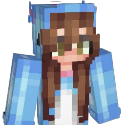 LeaahPlays Minecraft avatar bust
