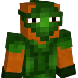 LeafWarrior Minecraft avatar bust