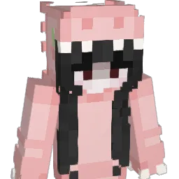 Leafxie Minecraft avatar bust
