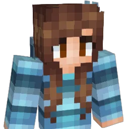Leaplayergirl Minecraft avatar bust