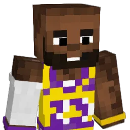 LebronJames69 Minecraft avatar bust