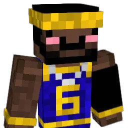 LebronJqmes Minecraft avatar bust