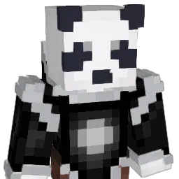 LeftMostPanda Minecraft avatar bust