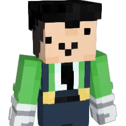 Legandish Minecraft avatar bust