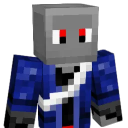 LegoSharkman Minecraft avatar bust