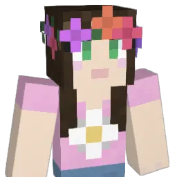 Legolina Minecraft avatar bust