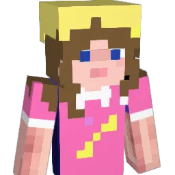 Leilushka Minecraft avatar bust