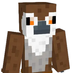 Lelcius Minecraft avatar bust