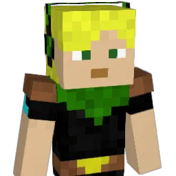 LelleGreen03 Minecraft avatar bust