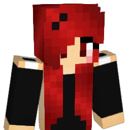 LenaLouP Minecraft avatar bust