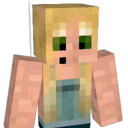 Lennypie Minecraft avatar bust